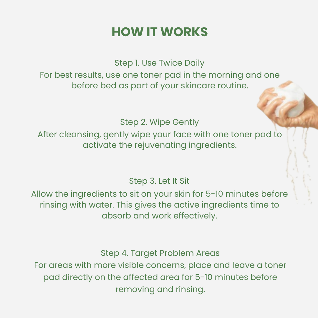 Korean Anti-Aging Toner Pad